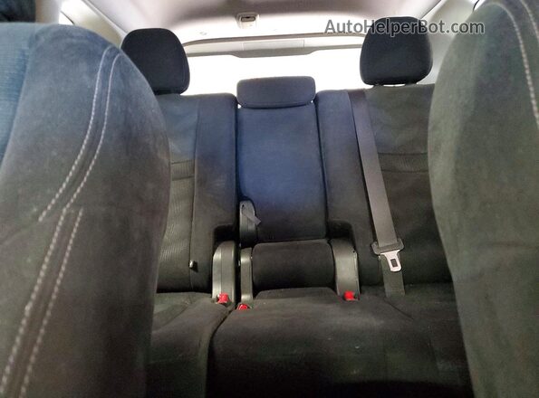 JN8AT2MV3GW151620 2016 NISSAN ROGUE Black Widok tylnych siedzeń