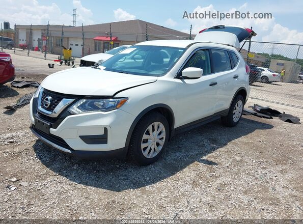 JN8AT2MV3HW004327 2017 NISSAN ROGUE Белый Передняя левая четверть
