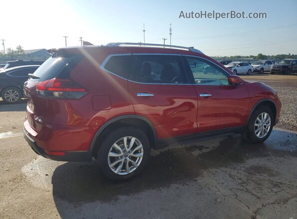 JN8AT2MV3HW005221 2017 NISSAN ROGUE Burgundy Հետևի աջ