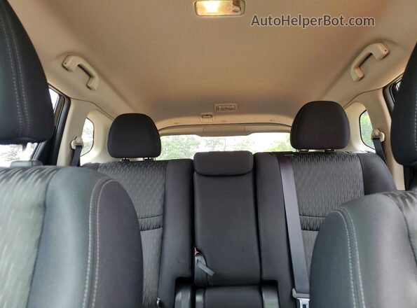 JN8AT2MV3HW018261 2017 NISSAN ROGUE Black Vista de los asientos traseros