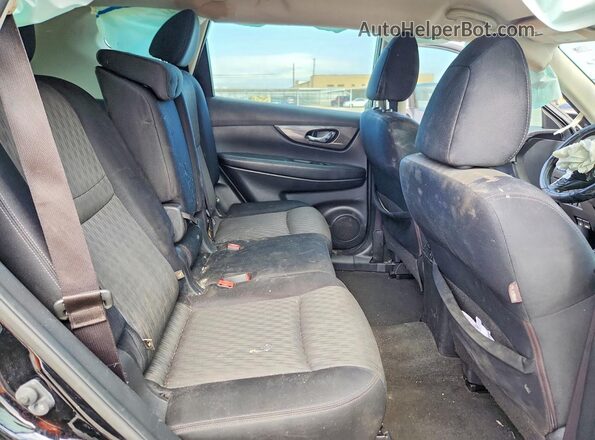 JN8AT2MV3HW264386 2017 NISSAN ROGUE Black Սալոնի հետևի տեսք