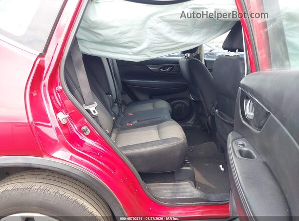 JN8AT2MV3HW264419 2017 NISSAN ROGUE Red Вид наклейки з VIN-кодом