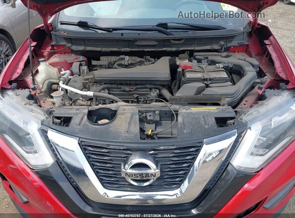 JN8AT2MV3HW264419 2017 NISSAN ROGUE Red Вид ззаду