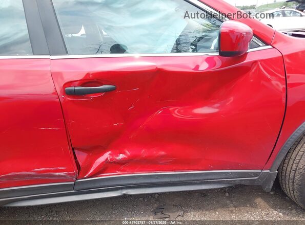 JN8AT2MV3HW264419 2017 NISSAN ROGUE Red Вид салону спереду