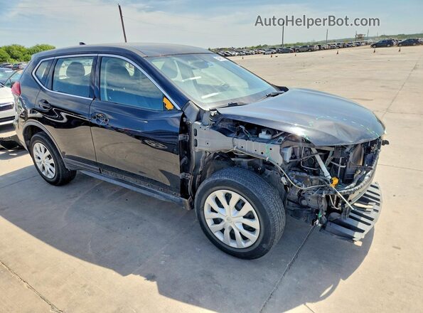 JN8AT2MV3HW278174 2017 NISSAN ROGUE Black Przód prawy