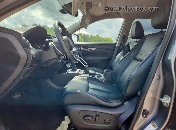 JN8AT2MV3JW342736 2018 NISSAN ROGUE Gray Սալոնի դիմացի տեսք