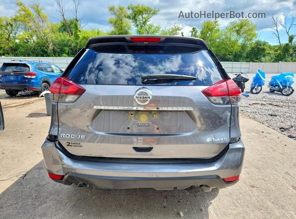 JN8AT2MV3JW342736 2018 NISSAN ROGUE Gray Հետևի տեսք