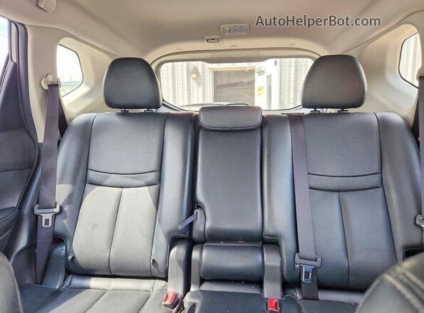 JN8AT2MV3JW342736 2018 NISSAN ROGUE Gray Հետևի նստատեղերի տեսք