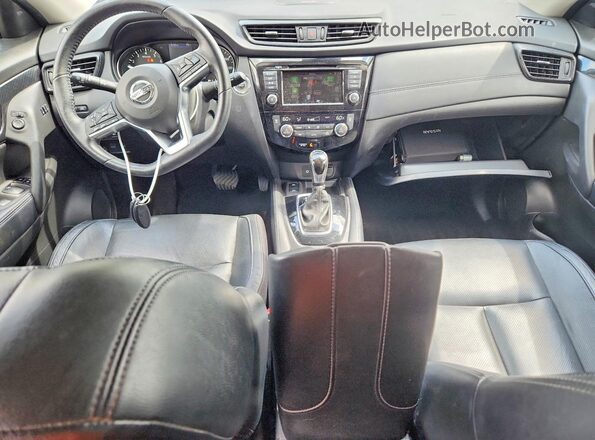 JN8AT2MV3JW342736 2018 NISSAN ROGUE Gray Առջևի վահանակի տեսք