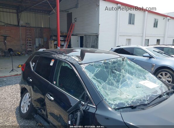JN8AT2MV3JW347449 2018 NISSAN ROGUE Black Rear interior view