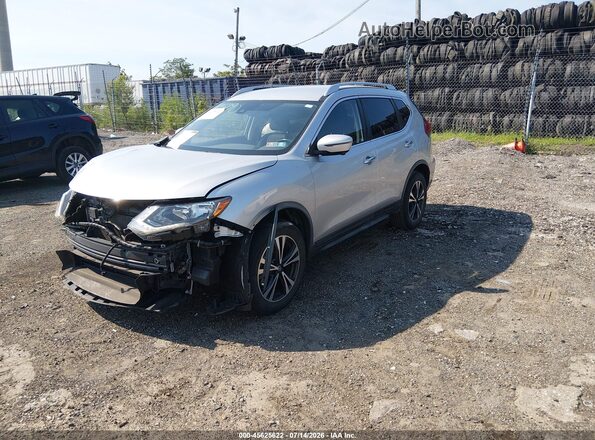JN8AT2MV3KW384079 2019 NISSAN ROGUE Серебряный Передняя левая четверть