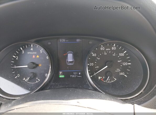 JN8AT2MV3KW384079 2019 NISSAN ROGUE Серебряный Вид задних сидений