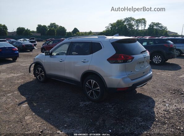 JN8AT2MV3KW384079 2019 NISSAN ROGUE Серебряный Задняя левая четверть