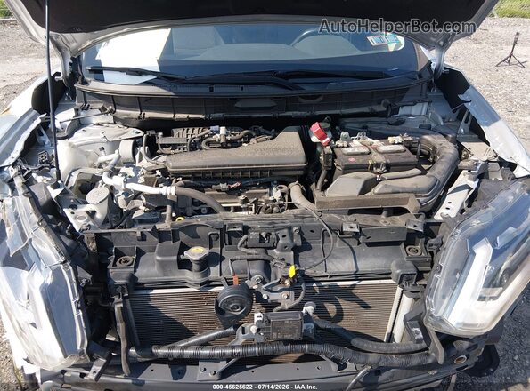 JN8AT2MV3KW384079 2019 NISSAN ROGUE Серебряный Вид сзади