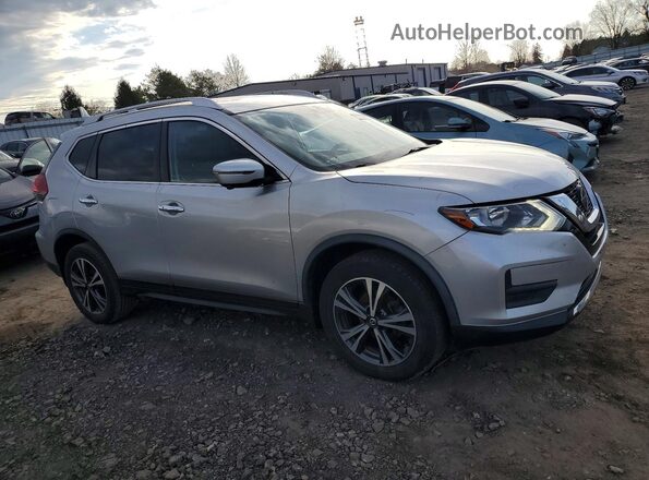 JN8AT2MV3KW395163 2019 NISSAN ROGUE Серебряный Передняя правая четверть