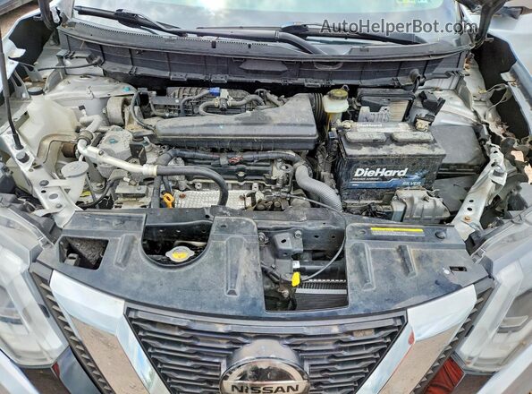 JN8AT2MV3KW401558 2019 NISSAN ROGUE Серебряный Вид подкапотного пространства