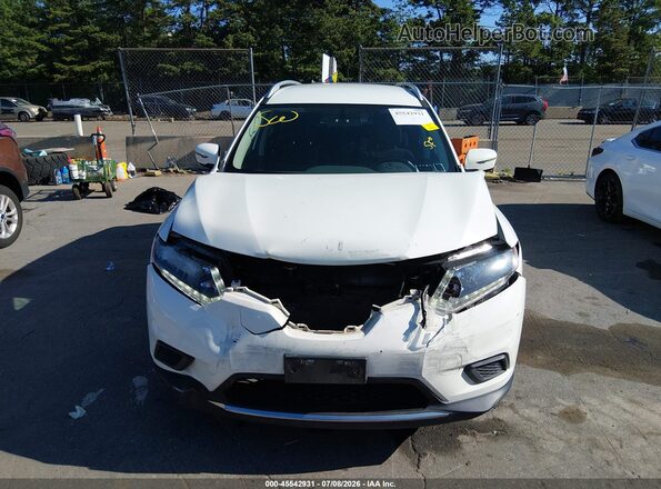 JN8AT2MV4GW147320 2016 NISSAN ROGUE White Սարքավորումների վահանակի տեսք