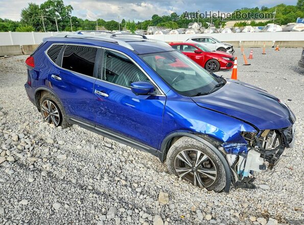 JN8AT2MV4HW017362 2017 NISSAN ROGUE Blue Առջևի աջ