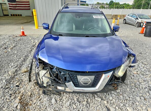 JN8AT2MV4HW017362 2017 NISSAN ROGUE Blue Դիմացի տեսք