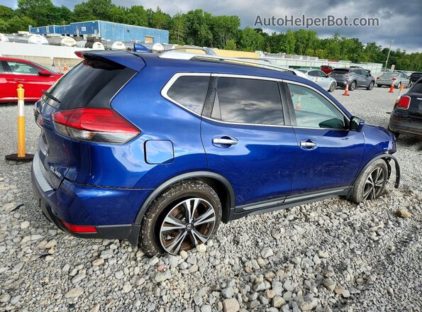 JN8AT2MV4HW017362 2017 NISSAN ROGUE Blue Հետևի աջ