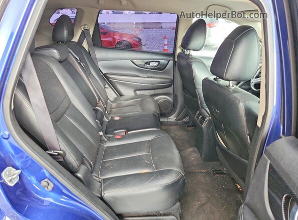 JN8AT2MV4HW017362 2017 NISSAN ROGUE Blue Սալոնի հետևի տեսք