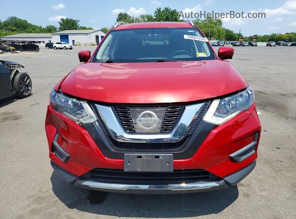 JN8AT2MV4HW271783 2017 NISSAN ROGUE Red წინა ხედი