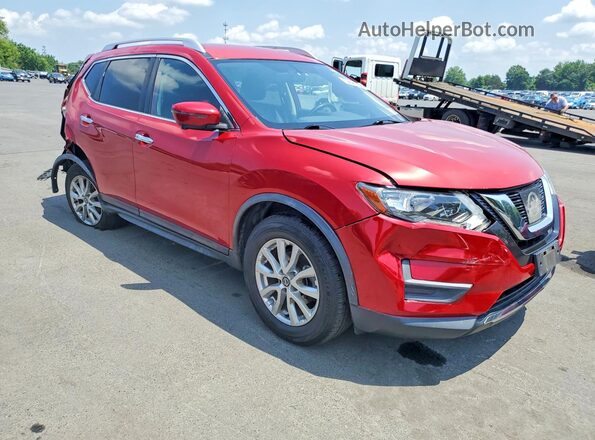 JN8AT2MV4HW271783 2017 NISSAN ROGUE Red წინა მარჯვენა