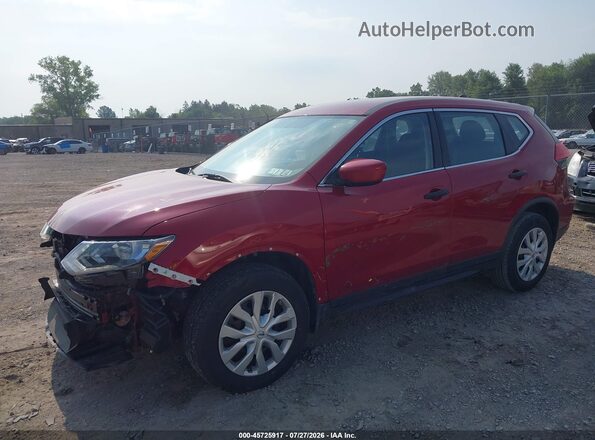 JN8AT2MV4HW282881 2017 NISSAN ROGUE Red Front left