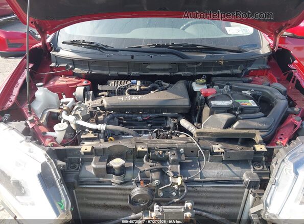 JN8AT2MV4HW282881 2017 NISSAN ROGUE Red Rear view