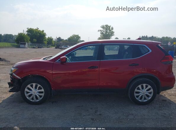 JN8AT2MV4HW282881 2017 NISSAN ROGUE Red 