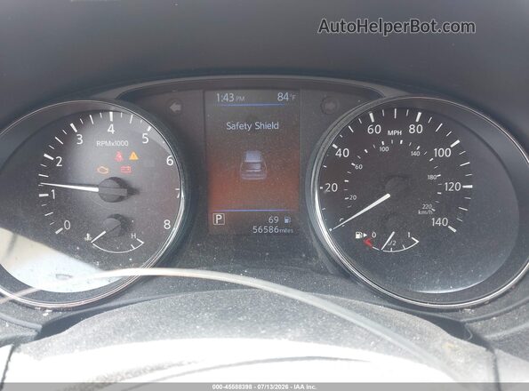 JN8AT2MV4JW315352 2018 NISSAN ROGUE Gray Vista de los asientos traseros