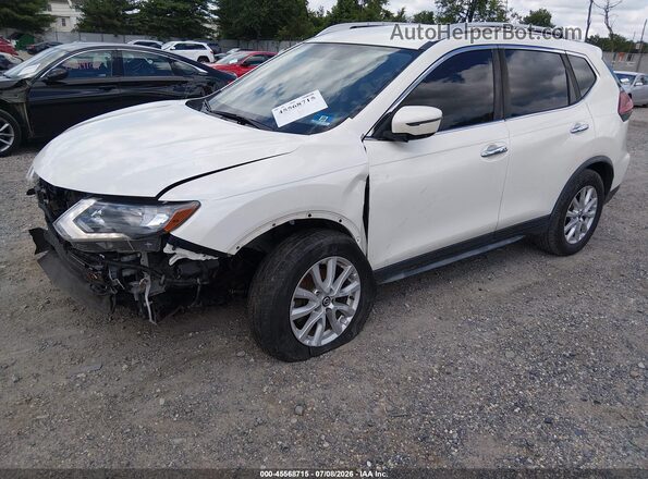 JN8AT2MV4JW350926 2018 NISSAN ROGUE Белый Передняя левая четверть