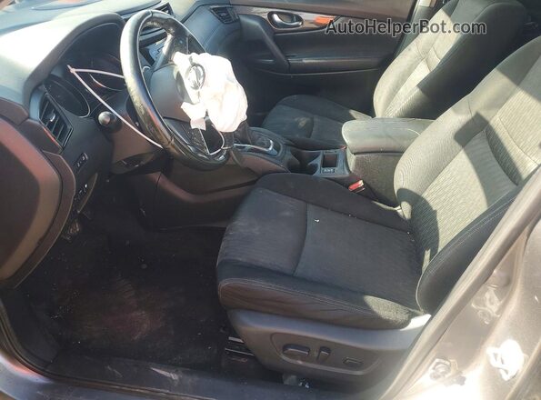 JN8AT2MV4KW378453 2019 NISSAN ROGUE Gray Вид салону спереду