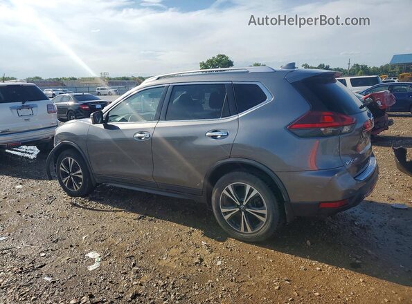 JN8AT2MV4KW378453 2019 NISSAN ROGUE Gray Задня ліва чверть