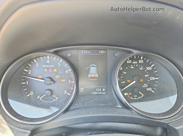 JN8AT2MV4KW384558 2019 NISSAN ROGUE Silver Vista del cuadro de instrumentos