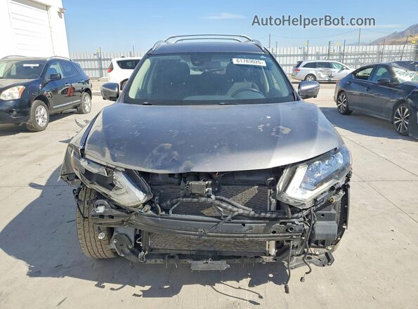 JN8AT2MV4KW388805 2019 NISSAN ROGUE Gray Front view