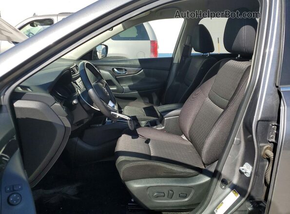 JN8AT2MV4KW388805 2019 NISSAN ROGUE Gray Front interior view