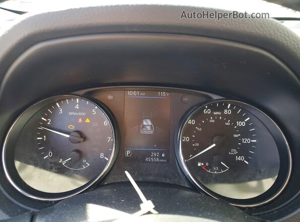 JN8AT2MV4KW388805 2019 NISSAN ROGUE Gray Instrument cluster view
