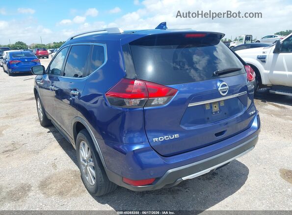 JN8AT2MV4LW109550 2020 NISSAN ROGUE Blue Tył lewy