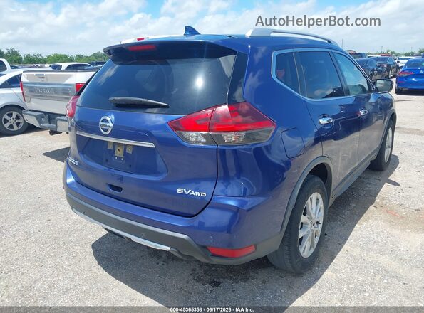 JN8AT2MV4LW109550 2020 NISSAN ROGUE Blue Tył prawy