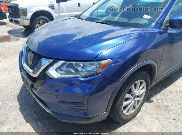 JN8AT2MV4LW109550 2020 NISSAN ROGUE Blue Widok z przodu