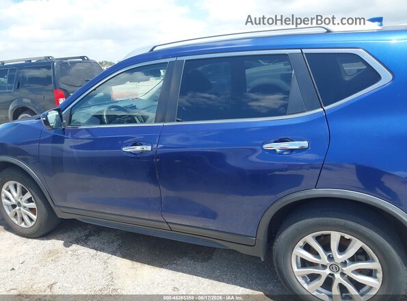 JN8AT2MV4LW109550 2020 NISSAN ROGUE Blue Widok wnętrza 360 stopni