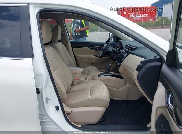 JN8AT2MV4LW132746 2020 NISSAN ROGUE White Вид салону спереду