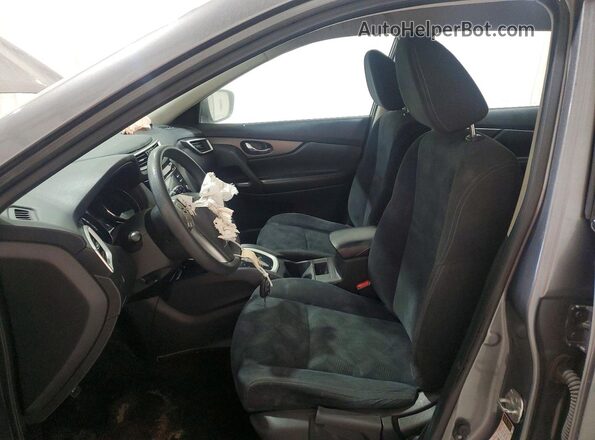 JN8AT2MV5GW137346 2016 NISSAN ROGUE Gray წინა სალონის ხედი