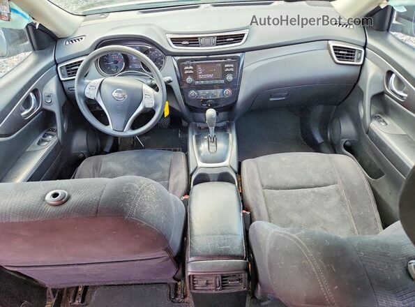 JN8AT2MV5GW145446 2016 NISSAN ROGUE Черный Вид панели приборов