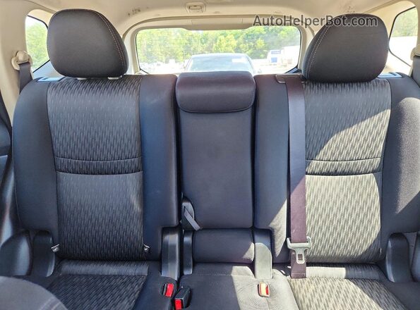 JN8AT2MV5HW025468 2017 NISSAN ROGUE Black უკანა სავარძლების ხედი