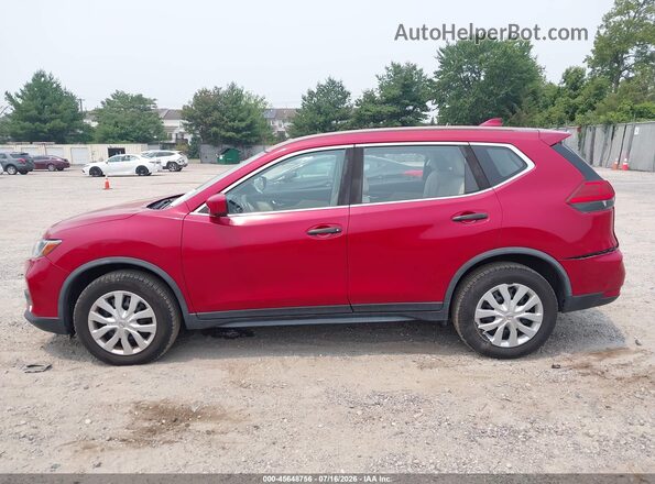 JN8AT2MV5HW264373 2017 NISSAN ROGUE Красный Панорамный вид салона 360°