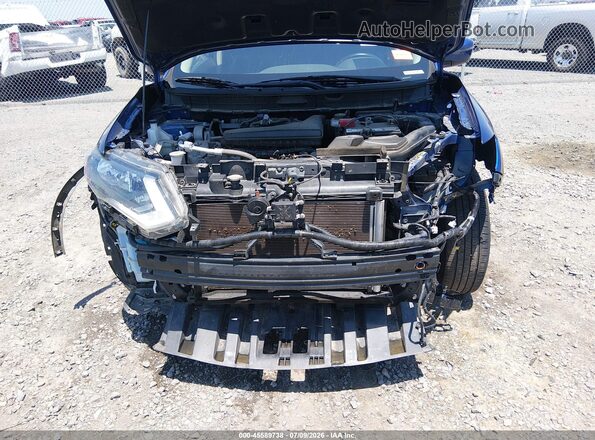 JN8AT2MV5JW349218 2018 NISSAN ROGUE Blue Vista trasera