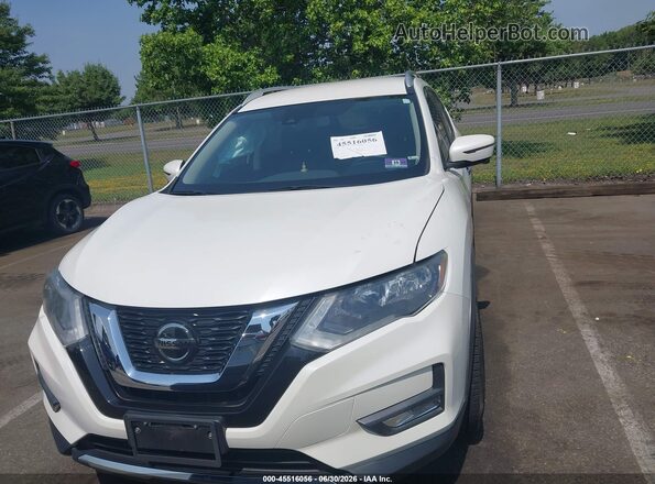 JN8AT2MV5KW382432 2019 NISSAN ROGUE White Вид щитка приладів