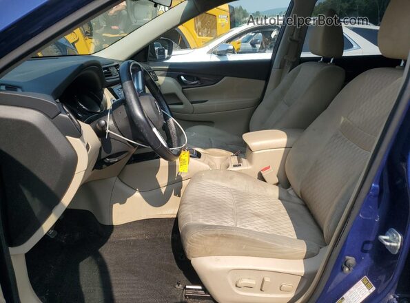 JN8AT2MV5LW104535 2020 NISSAN ROGUE Blue Front interior view